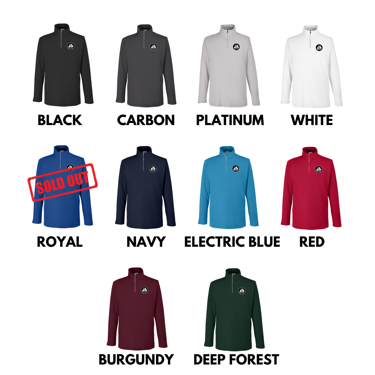 CORE365 Men's Fusion ChromaSoft™ Pique Quarter-Zip