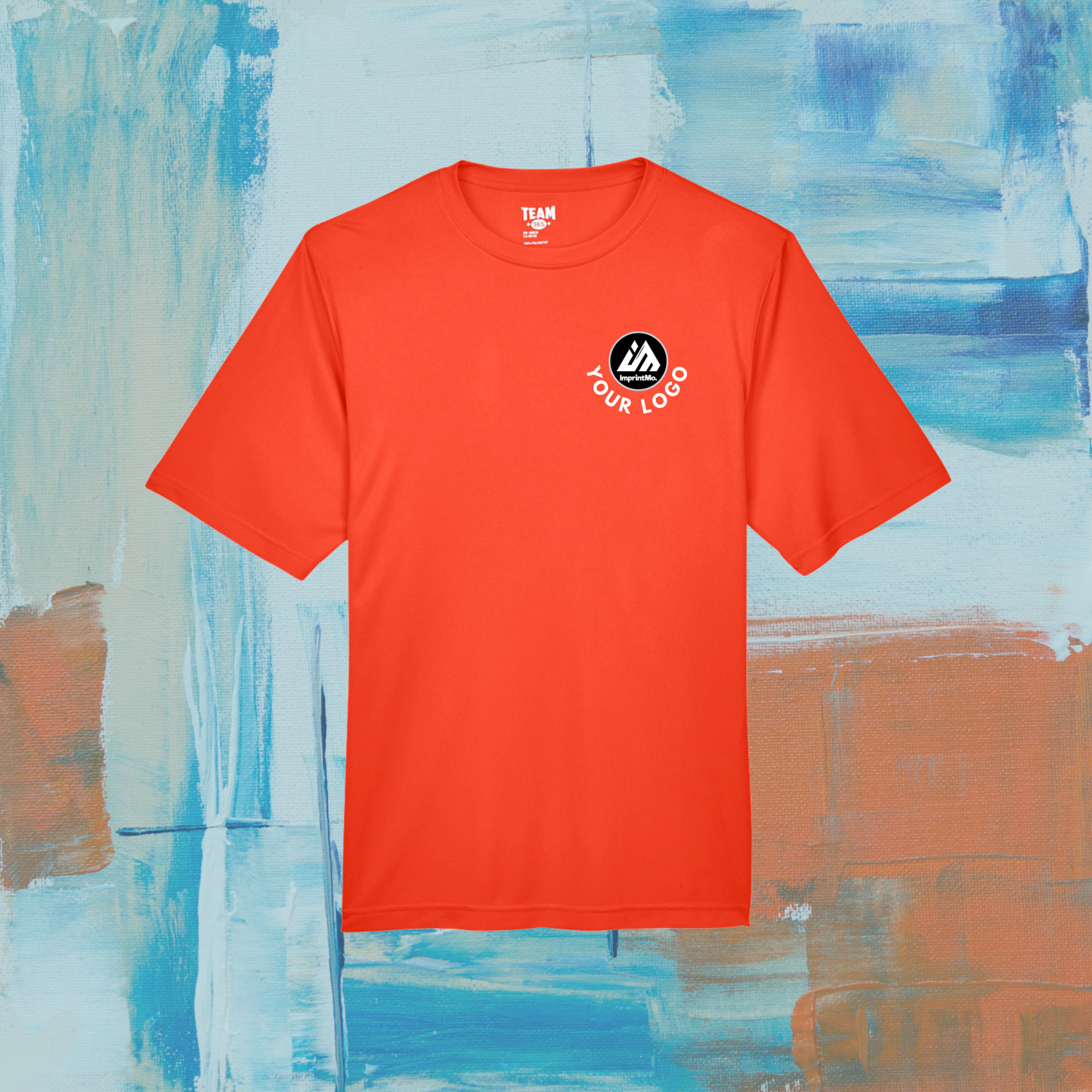 Sport Orange Team 365 Men's Zone Performance T-Shirt