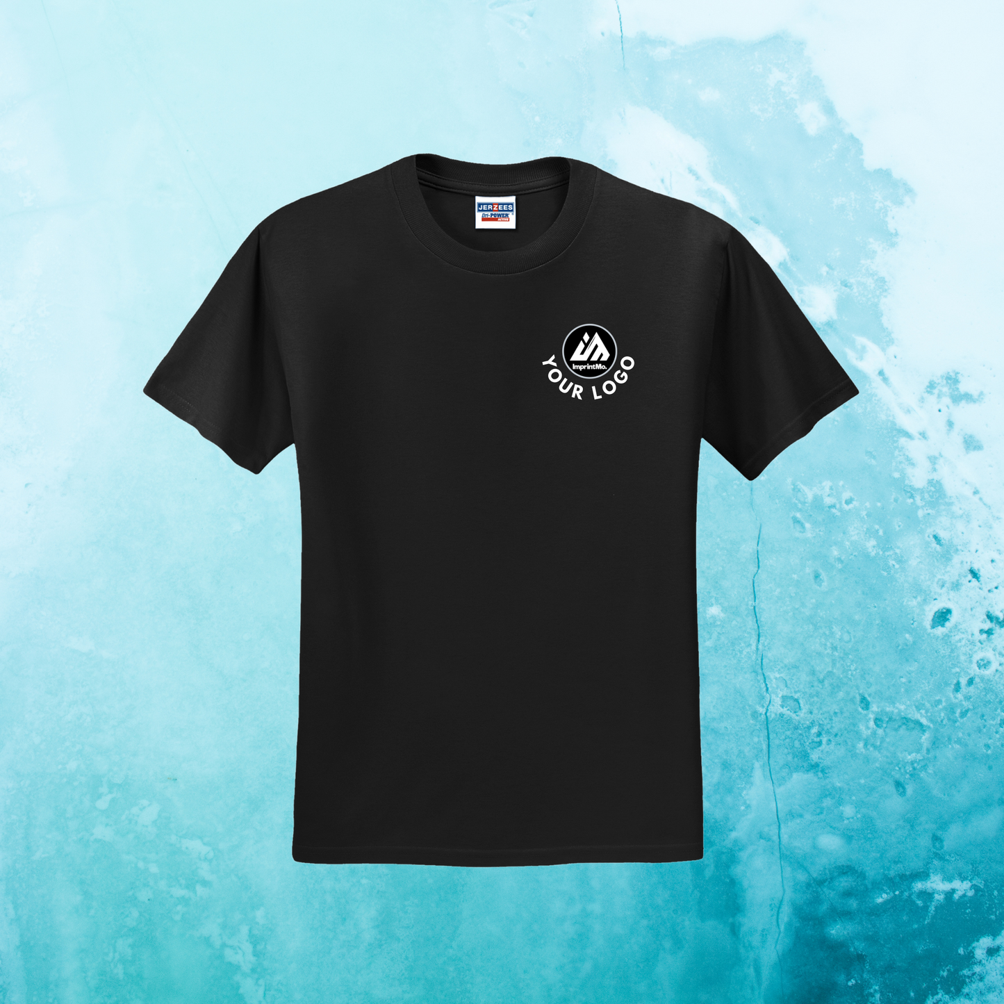BLACK Jerzees Adult DRI-POWER® ACTIVE T-Shirt