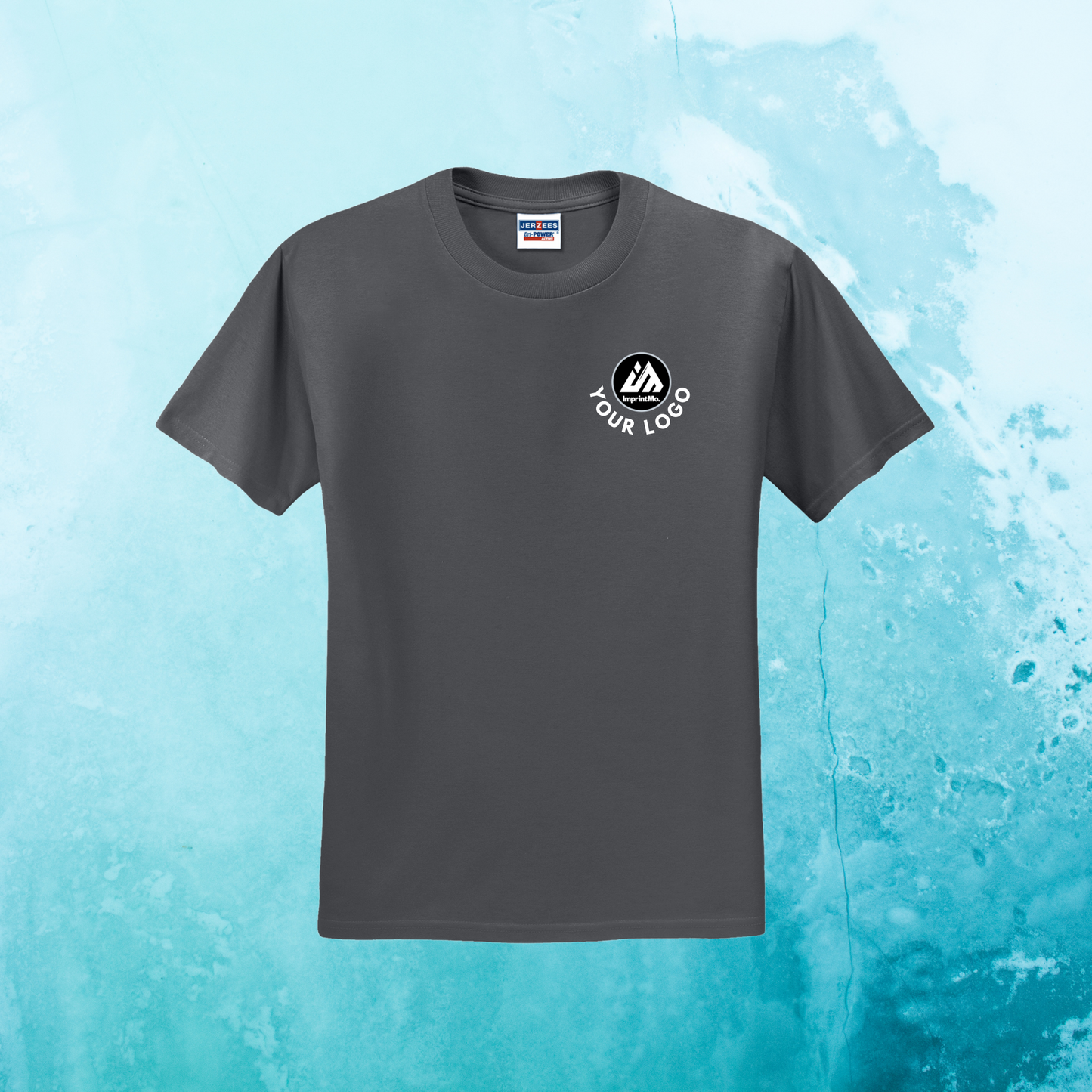 CHARCOAL Jerzees Adult DRI-POWER® ACTIVE T-Shirt