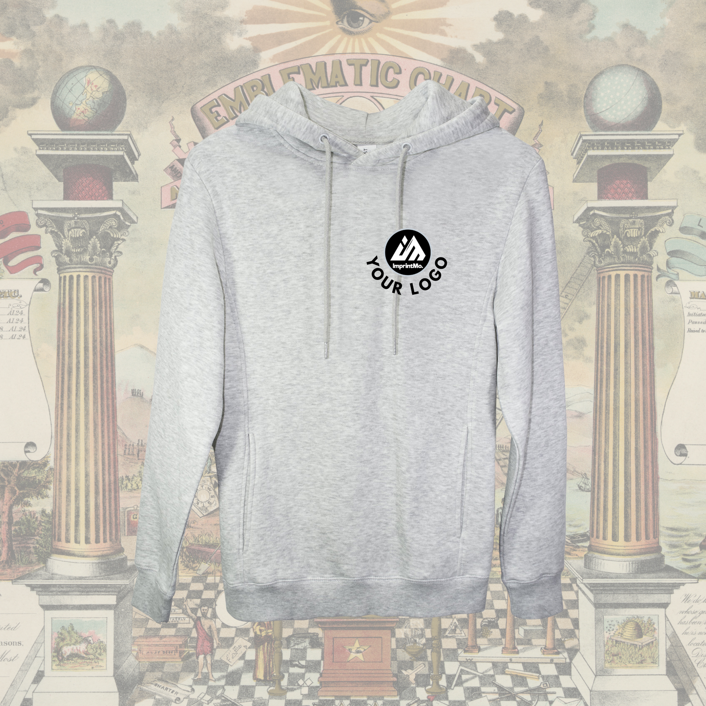 Oatmeal Heather Threadfast Ultimate Hoodie