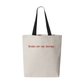 Books Are My Therapy Bundle | American Apparel Tee + Matching Canvas Tote