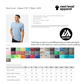 Silk 6210 CVC T-Shirt | Premium Soft Custom Tee | Lightweight Cotton Poly Shirt
