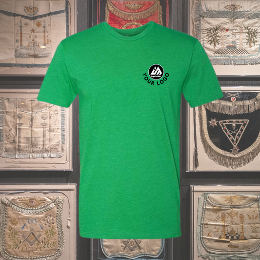 Kelly Green 6210 CVC T-Shirt | Premium Soft Custom Tee | Lightweight Cotton Poly Shirt