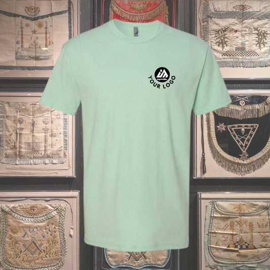 Mint 6210 CVC T-Shirt | Premium Soft Custom Tee | Lightweight Cotton Poly Shirt