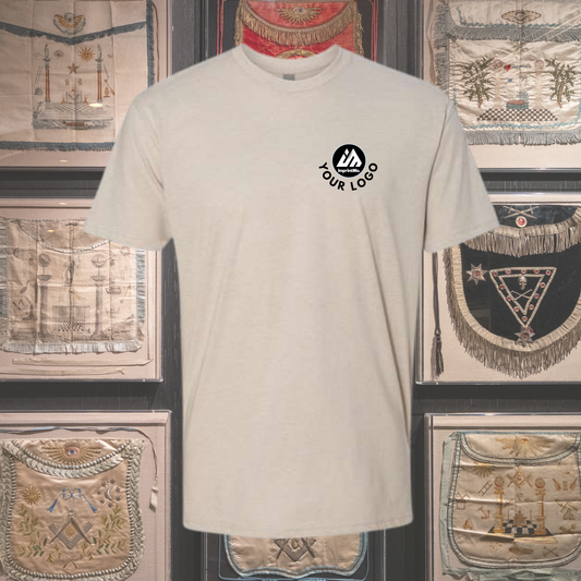 Sand 6210 CVC T-Shirt | Premium Soft Custom Tee | Lightweight Cotton Poly Shirt