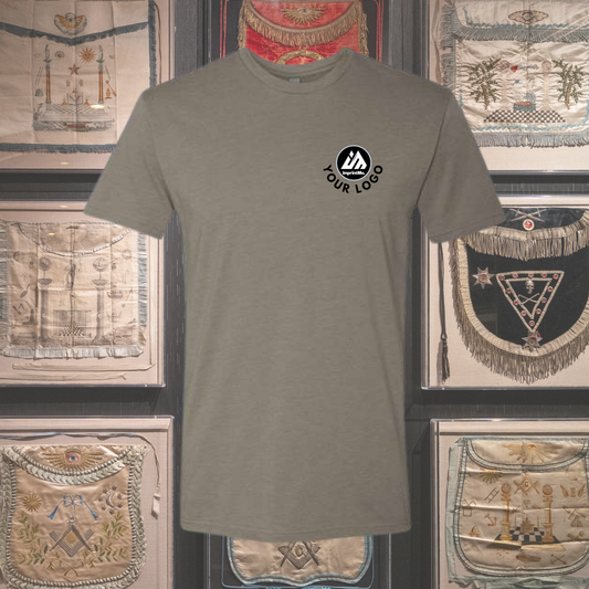 Warm Grey 6210 CVC T-Shirt | Premium Soft Custom Tee | Lightweight Cotton Poly Shirt