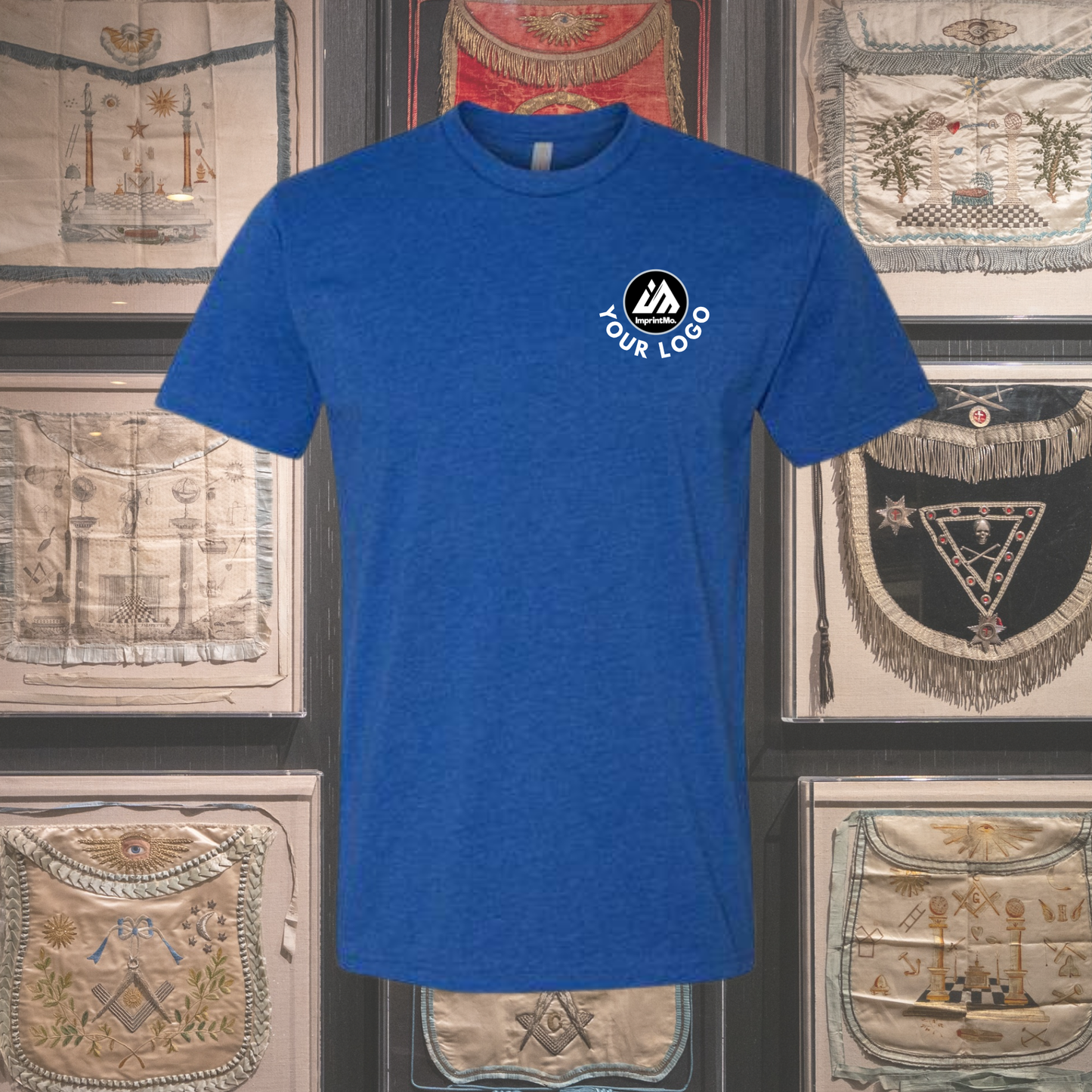 Royal 6210 CVC T-Shirt | Premium Soft Custom Tee | Lightweight Cotton Poly Shirt