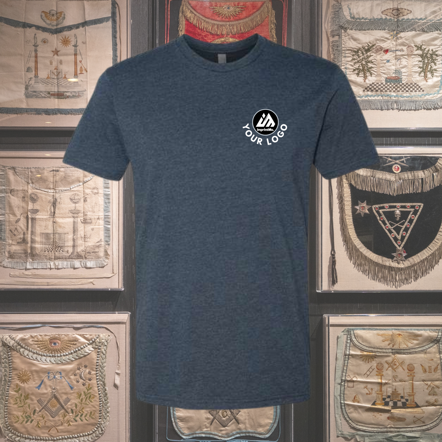 Midnight Navy 6210 CVC T-Shirt | Premium Soft Custom Tee | Lightweight Cotton Poly Shirt