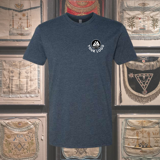 Midnight Navy 6210 CVC T-Shirt | Premium Soft Custom Tee | Lightweight Cotton Poly Shirt