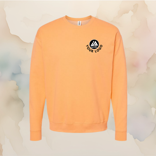 Cantaloupe Unisex Fleece Crewneck Tultex Sweatshirt 340
