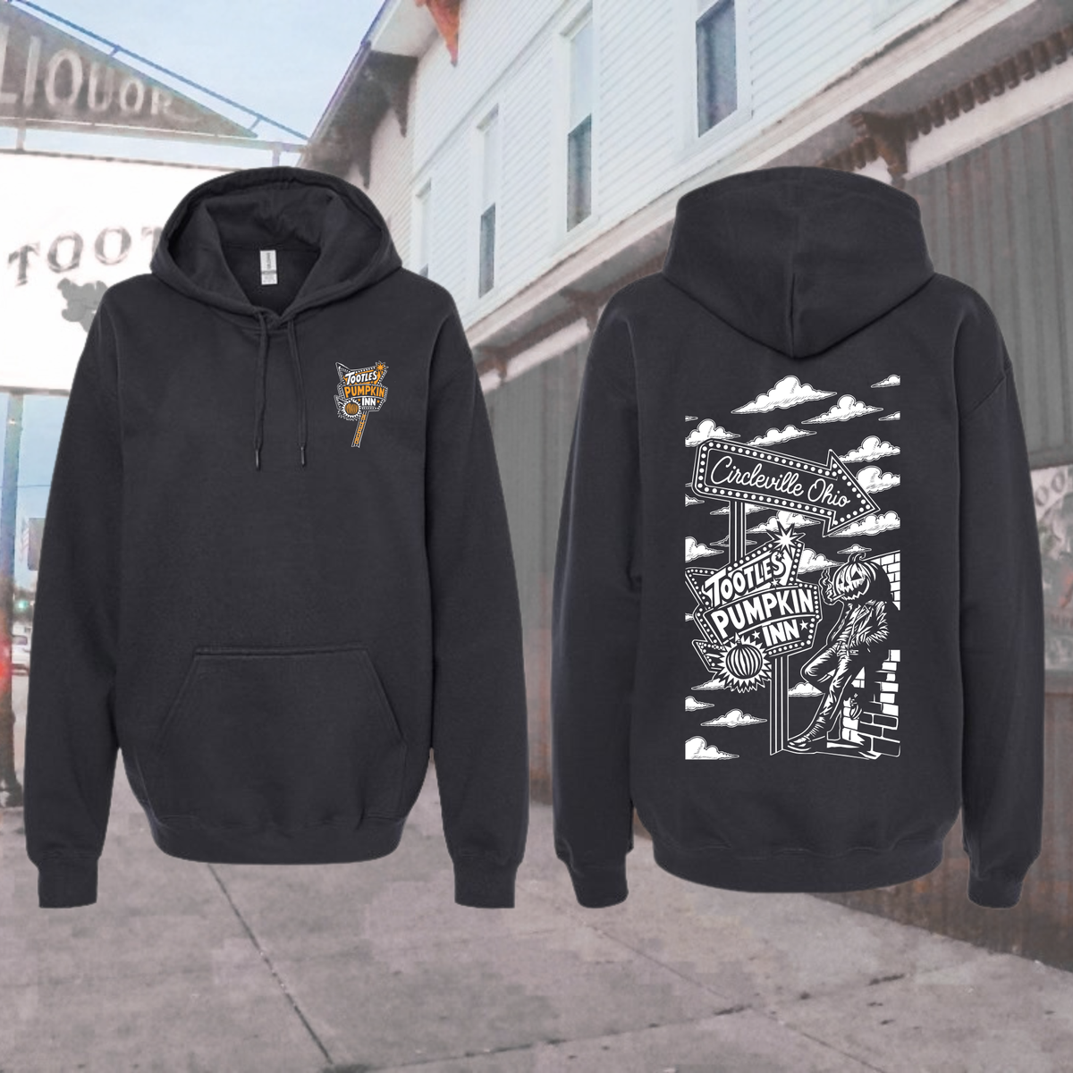 Tootles Pumpkin Inn Hoodie – Circleville Ohio Pumpkin Show Sweatshirt | Adult & Youth