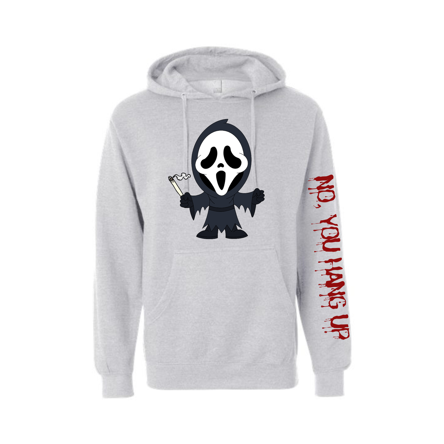 No, You Hang Up Ghostface Hoodie | Funny Horror Halloween Sweatshirt