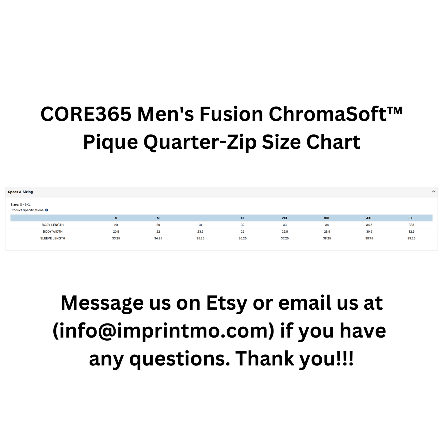 CORE365 Men's Fusion ChromaSoft™ Pique Quarter-Zip