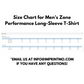 White Team 365 Men's Zone Performance Long-Sleeve T-Shirt